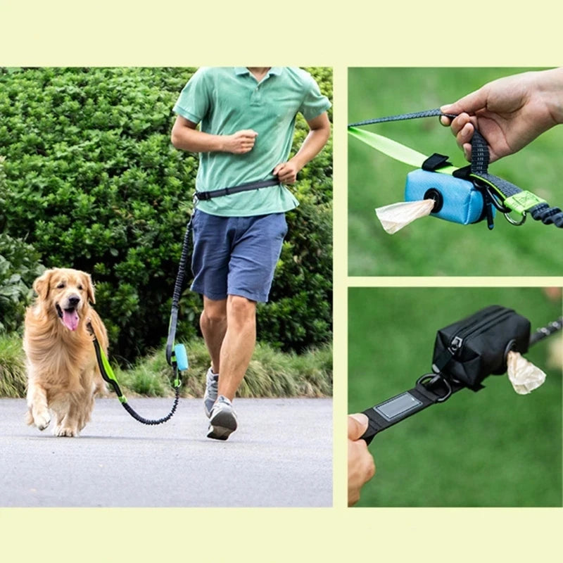 Pet Dog Poop Bag Holder Leash Attachment Adjustable Mini Travel Garbage Bag Dogs Waste Poop Bags Dispenser Pet Cleaning Tools