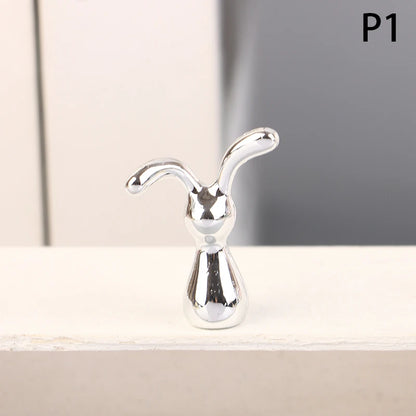 2024 New Kawaii Rabbit Ornament Ins Car Accessories Decorative Supplies Creative Desktop Ornament Room Decor Cute Children Gifts
