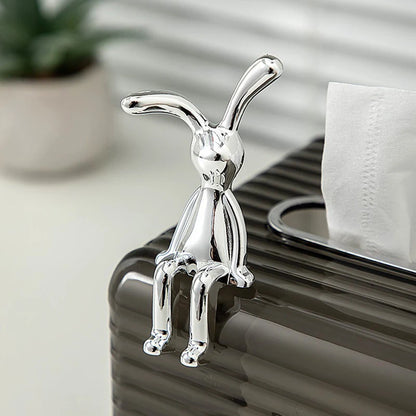 2024 New Kawaii Rabbit Ornament Ins Car Accessories Decorative Supplies Creative Desktop Ornament Room Decor Cute Children Gifts