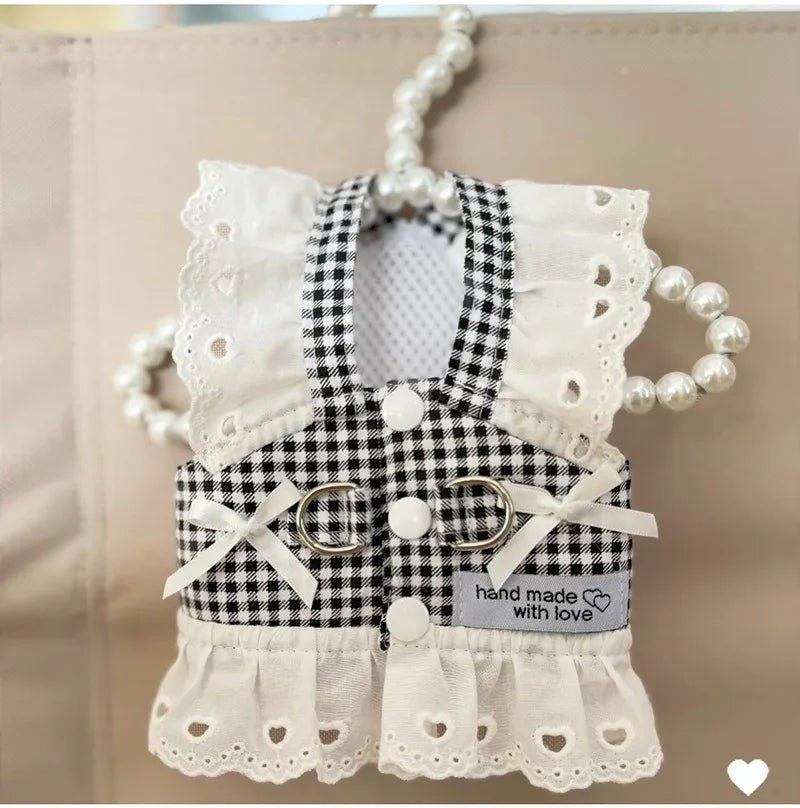 <strong>Plaid Princess Dog Dress</strong>