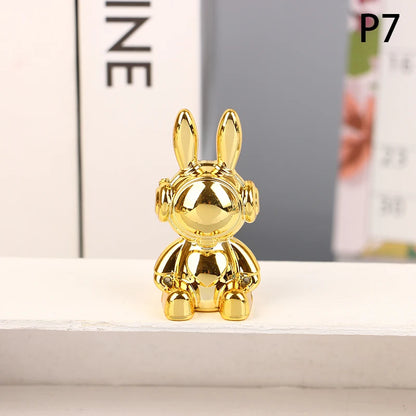 2024 New Kawaii Rabbit Ornament Ins Car Accessories Decorative Supplies Creative Desktop Ornament Room Decor Cute Children Gifts